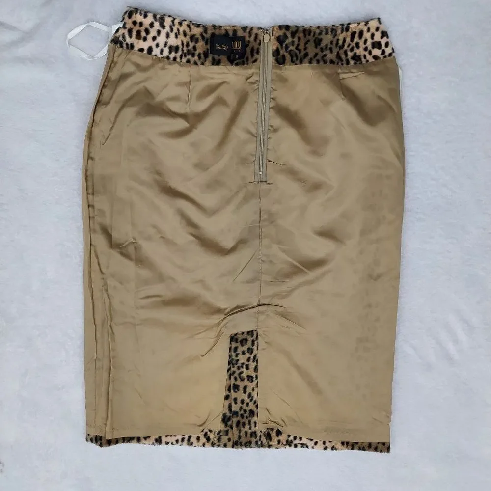Vintage 90s Y2K Georgiou Studio Animal Print Skirt - Picture 14 of 14